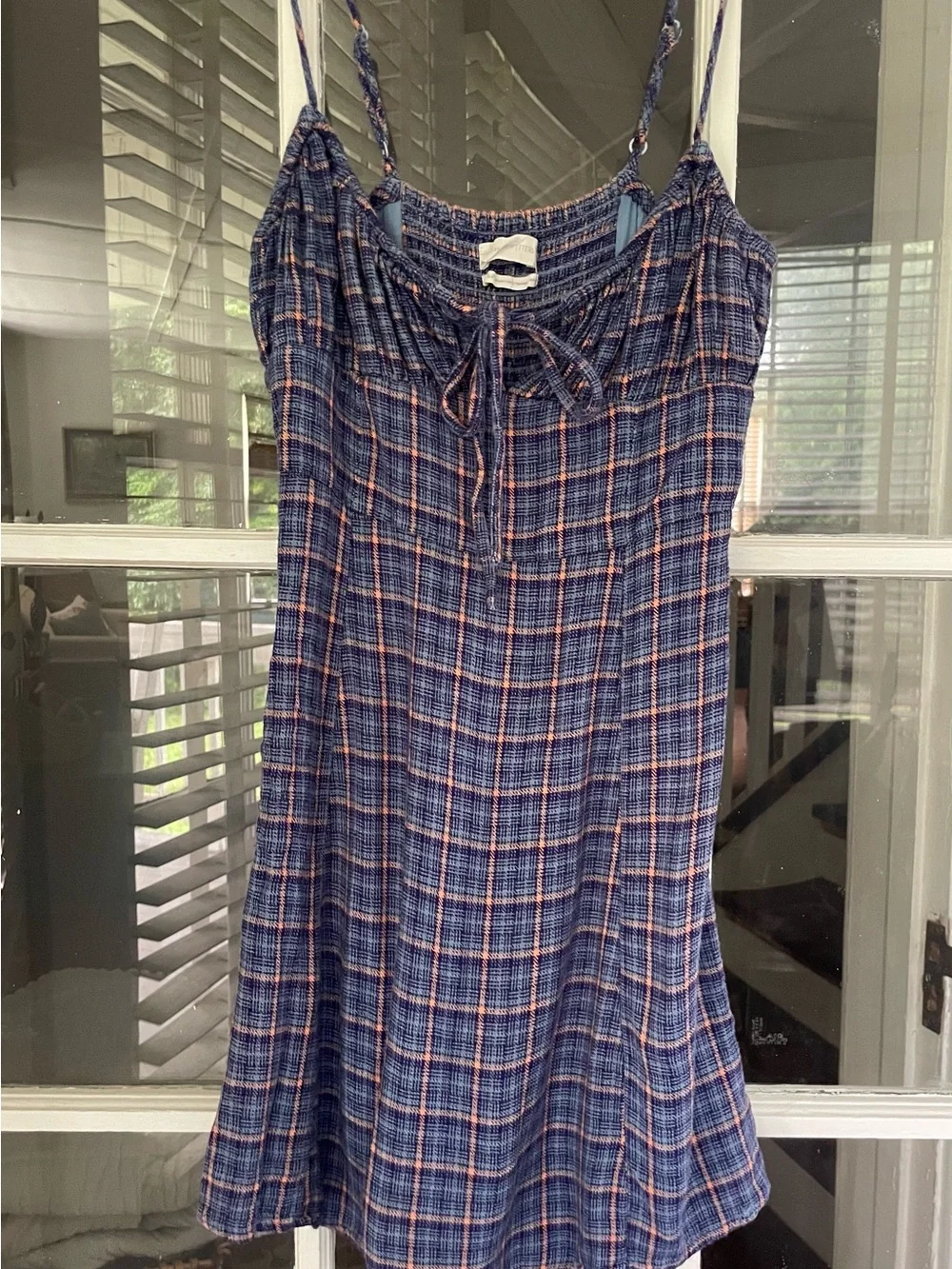 Urban Outfitters Plaid Summer Dress Size Small